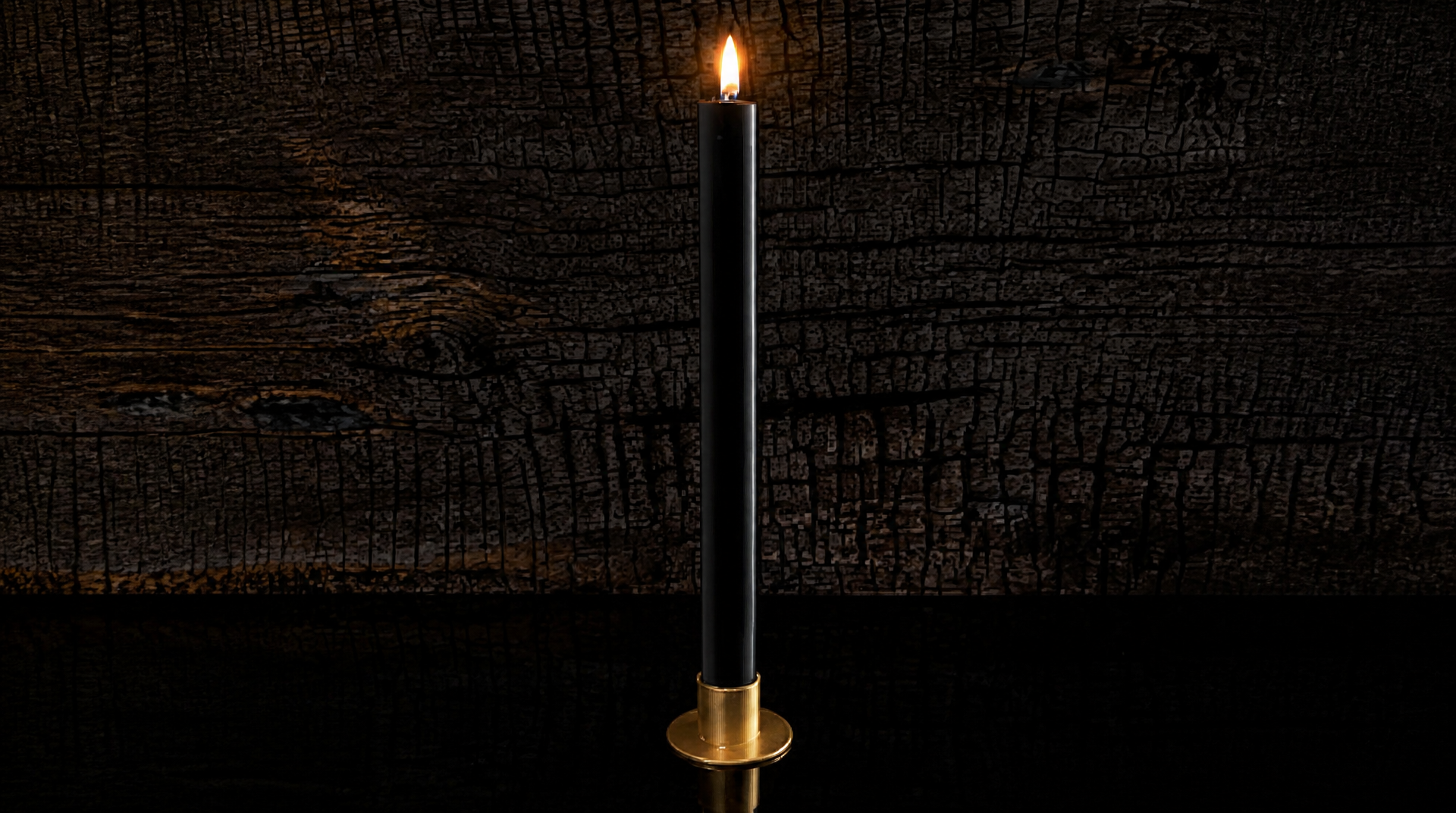 Pure Beeswax Altar Candle | 12" (30.48cm) Tall - Hand-Poured - Luxury Finish