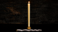 Pure Beeswax Altar Candle | 12" (30.48cm) Tall - Hand-Poured - Luxury Finish