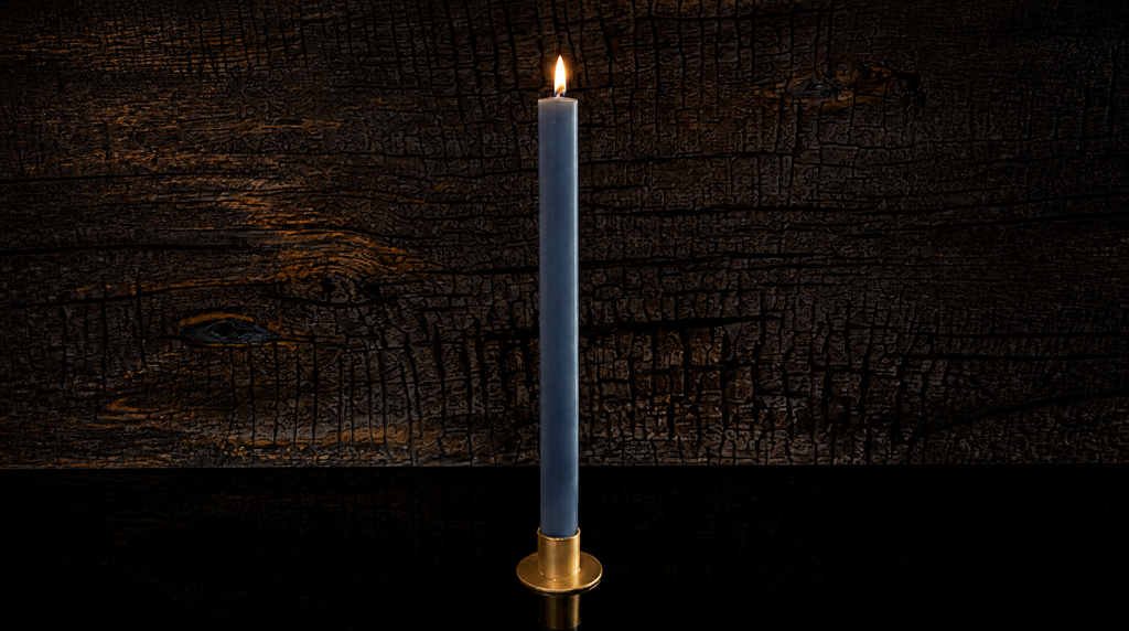 Pure Beeswax Altar Candle | 12" (30.48cm) Tall - Hand-Poured - Luxury Finish