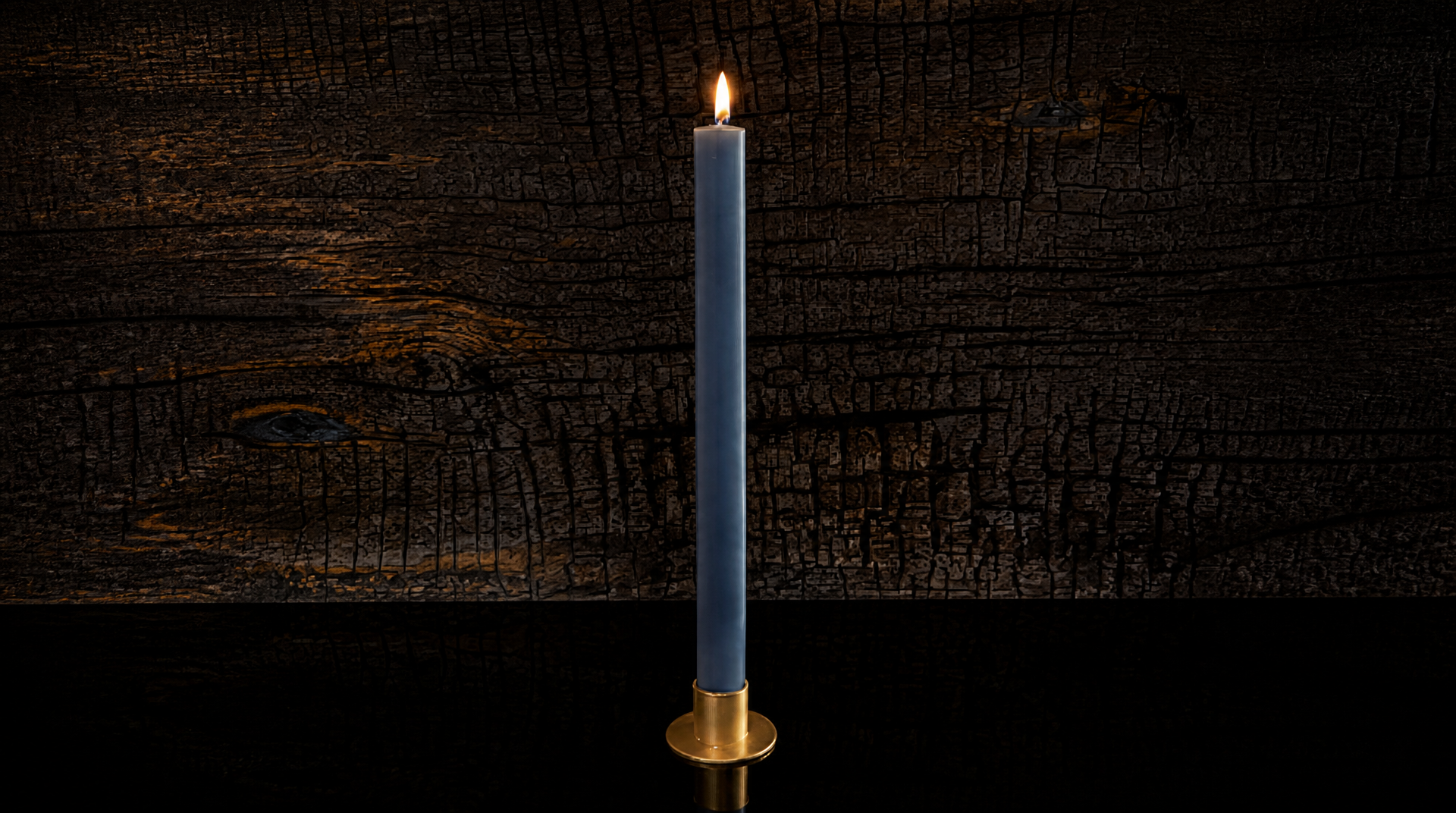 Pure Beeswax Altar Candle | 12" (30.48cm) Tall - Hand-Poured - Luxury Finish