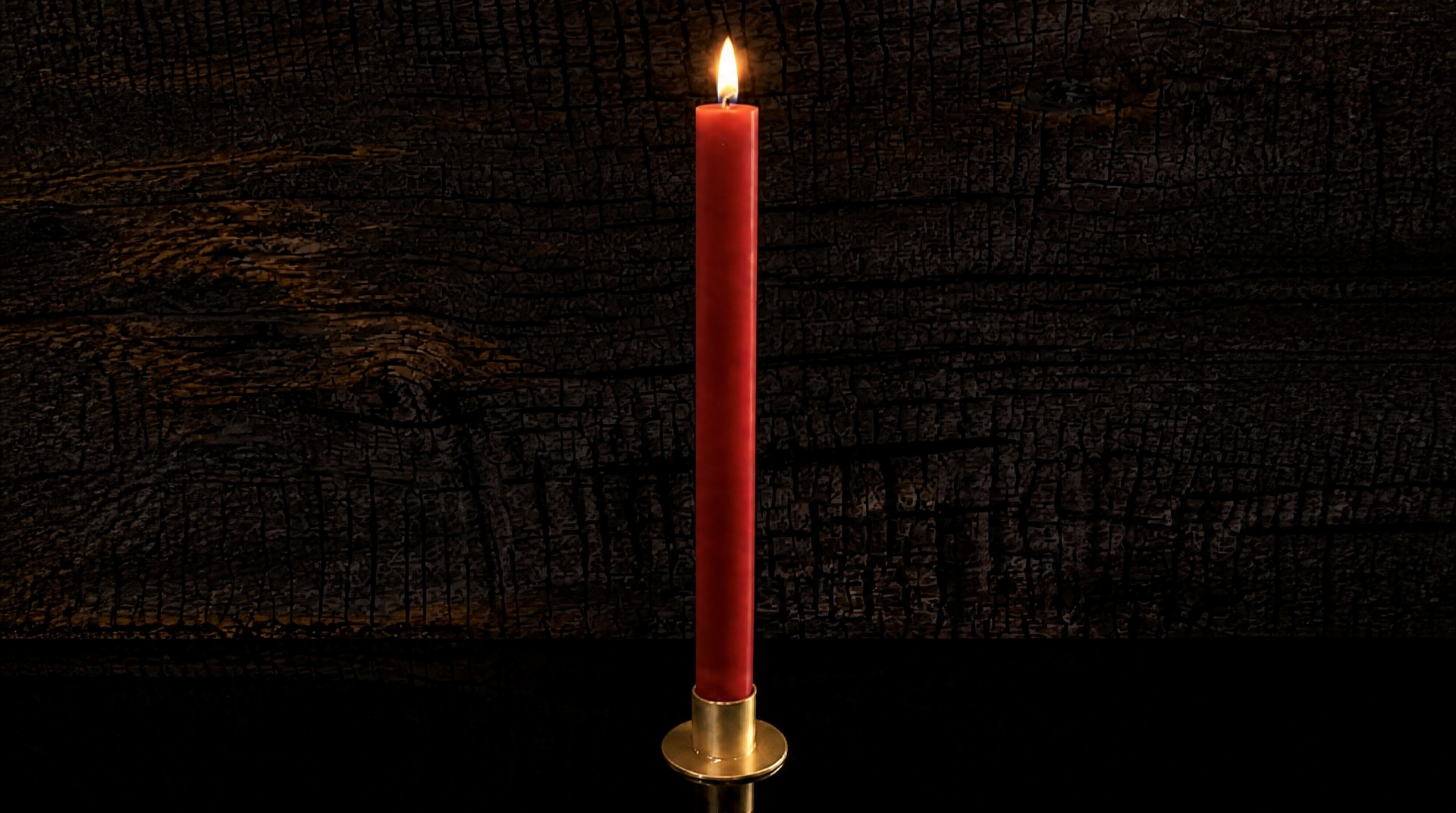 Pure Beeswax Altar Candle | 12" (30.48cm) Tall - Hand-Poured - Luxury Finish
