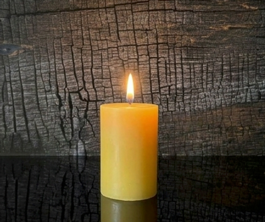 Virgin Beeswax Candles – 100% Pure Raw Hive Wax – Handmade Luxury Pillar Candles for Ritual & Intentional Use