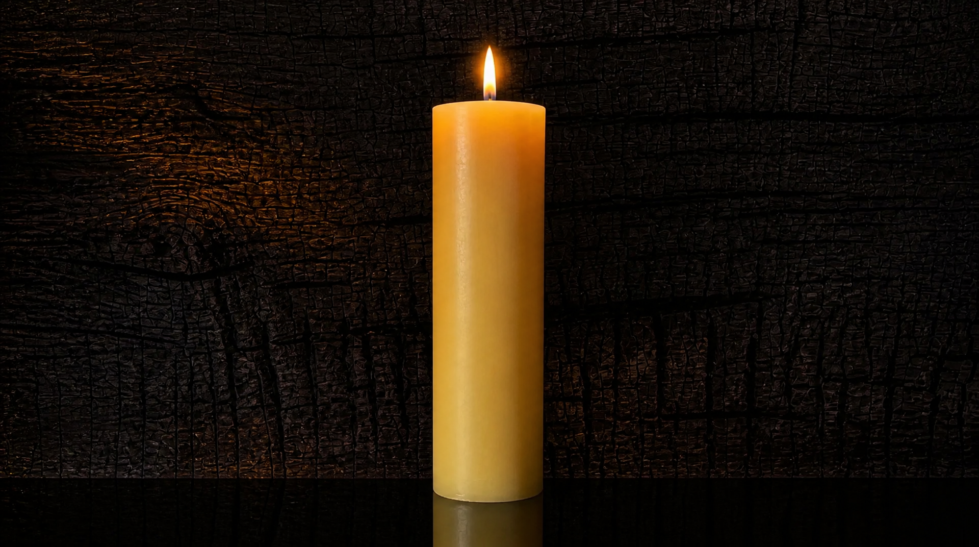 3" Diameter 12” Tall - Organic Beeswax Pillar Candle – Ritual Altar Candle, Luxury Quality, 200 Hour Burn