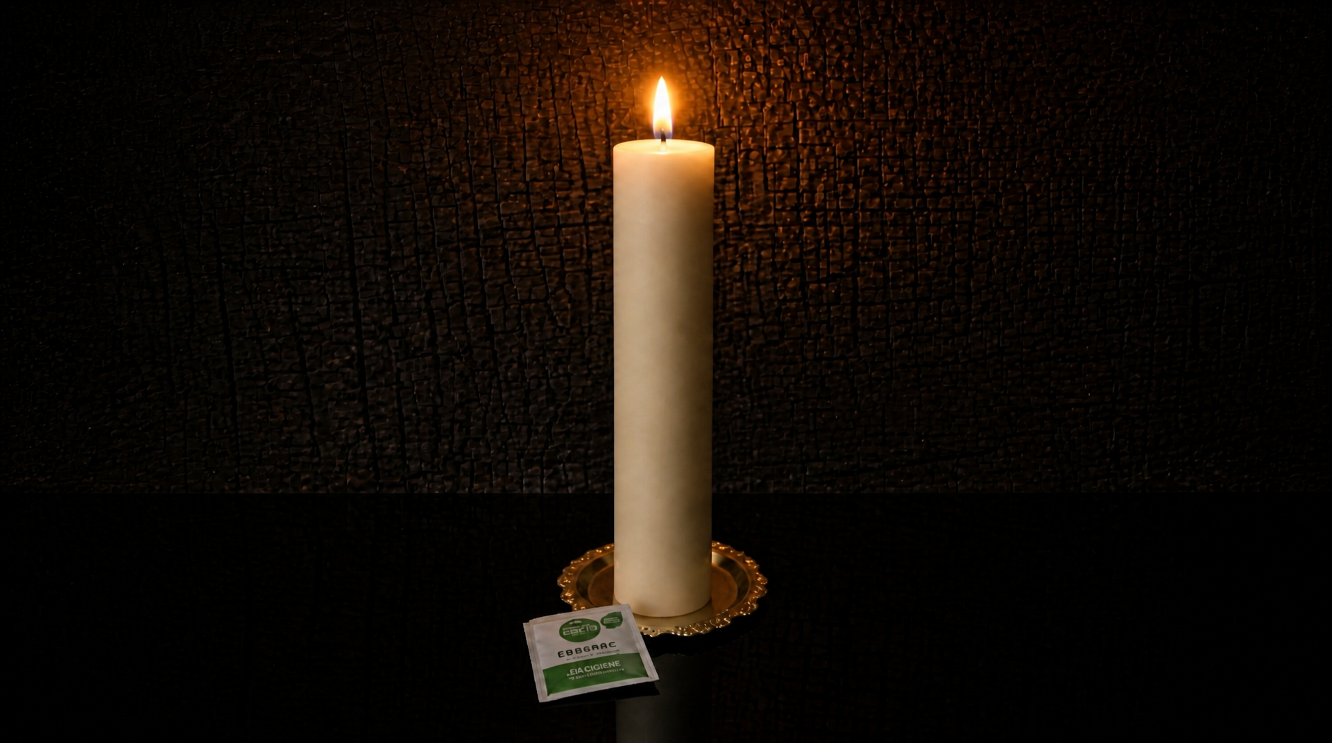 3" Diameter 12” Tall - Organic Beeswax Pillar Candle – Ritual Altar Candle, Luxury Quality, 200 Hour Burn