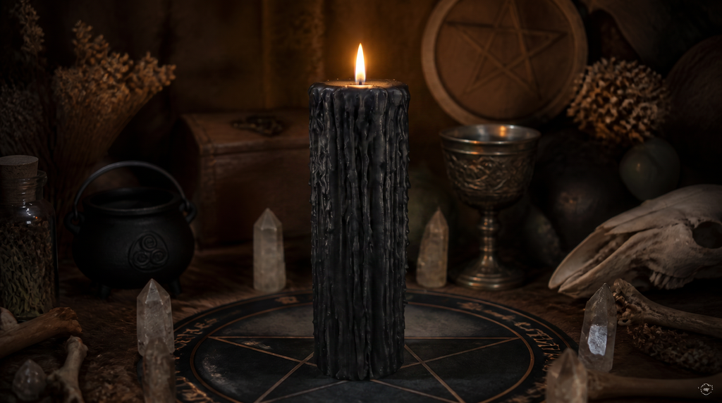 3 x 12 inch - Drippy Pillar Candle | 100% Beeswax