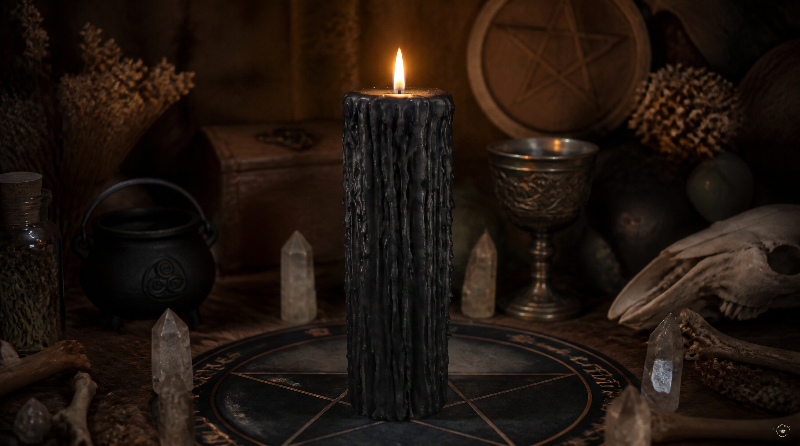 3 x 12 inch - Drippy Pillar Candle | 100% Beeswax