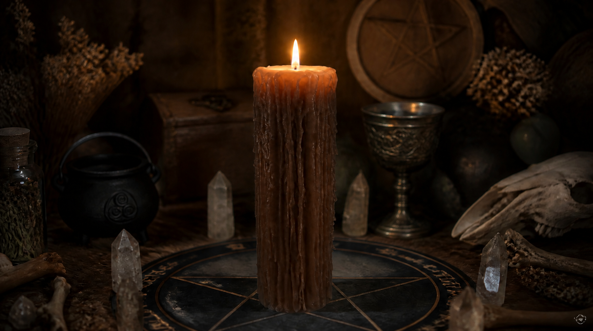 3 x 12 inch - Drippy Pillar Candle | 100% Beeswax