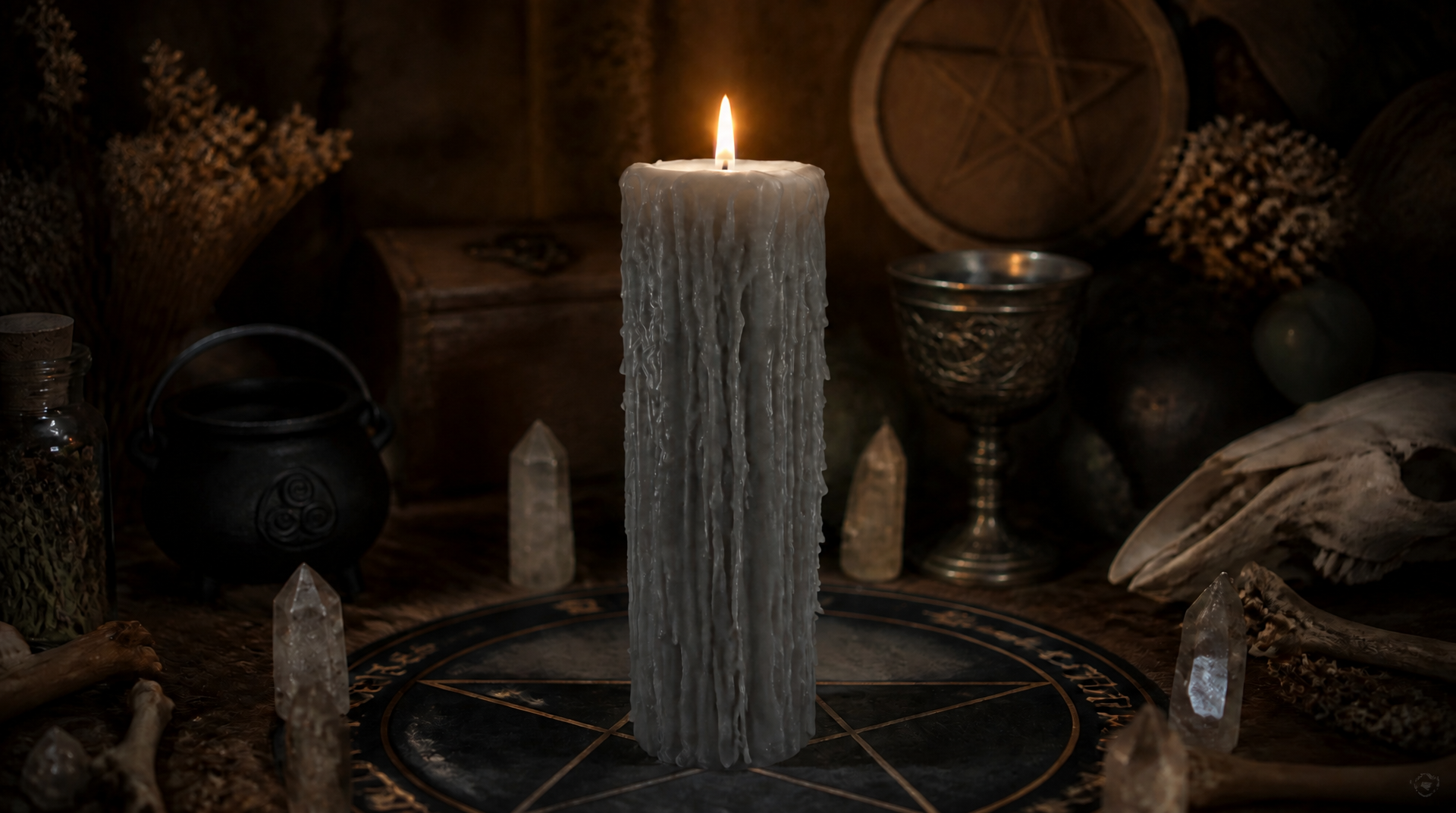 3 x 12 inch - Drippy Pillar Candle | 100% Beeswax