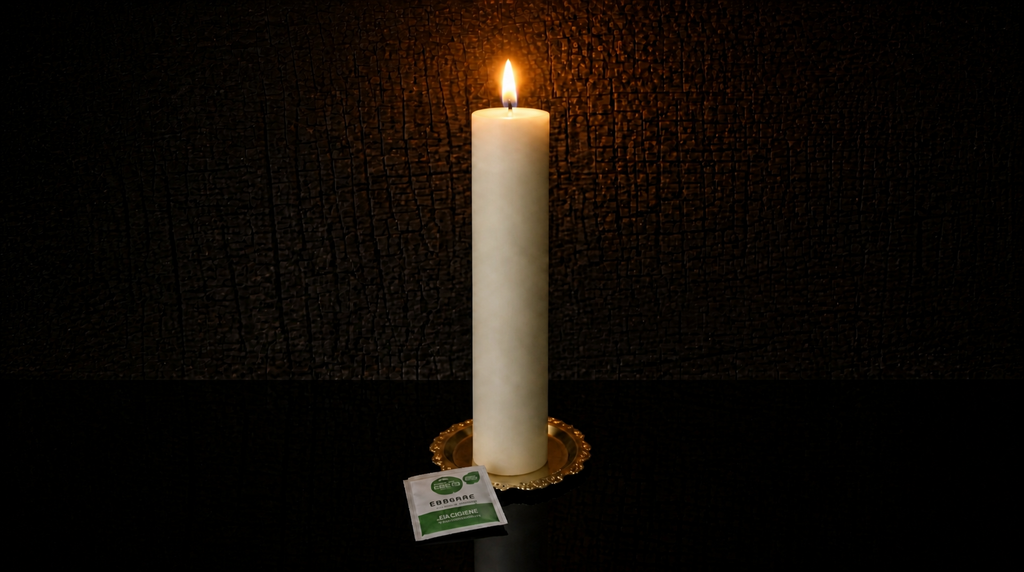 3" Diameter 12” Tall - Organic Beeswax Pillar Candle – Ritual Altar Candle, Luxury Quality, 200 Hour Burn