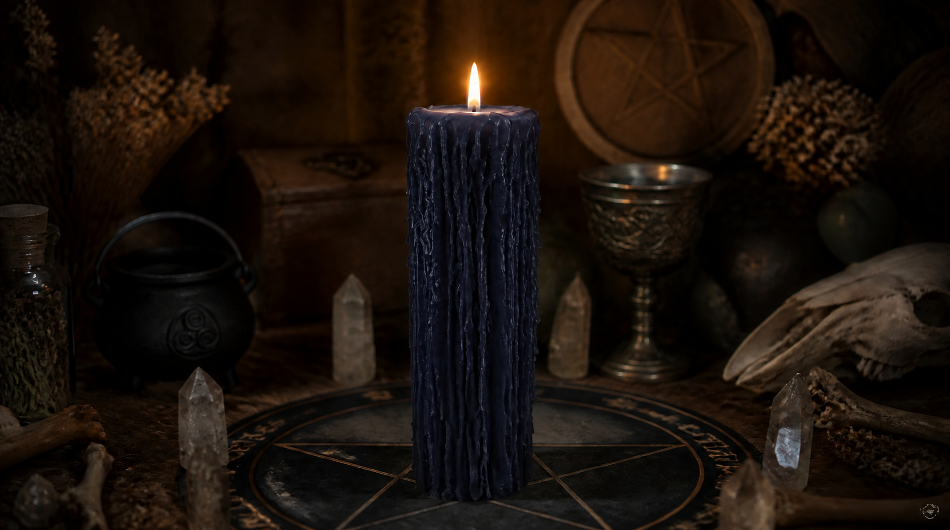 3 x 12 inch - Drippy Pillar Candle | 100% Beeswax