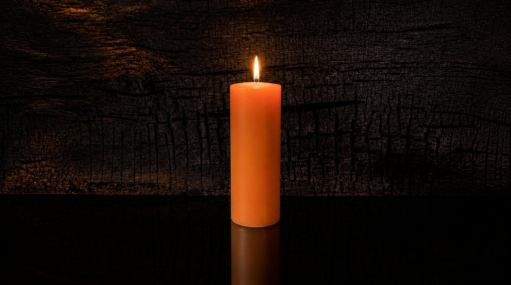 2" Diameter x 6" Tall - Organic Beeswax Pillar Candle – Ritual Altar Candle, Luxury Quality