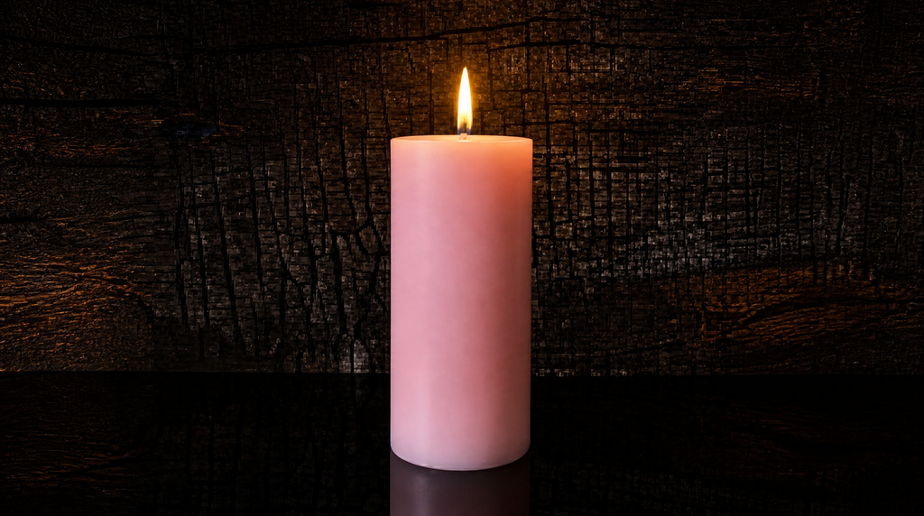 2" Diameter x 6" Tall - Organic Beeswax Pillar Candle – Ritual Altar Candle, Luxury Quality