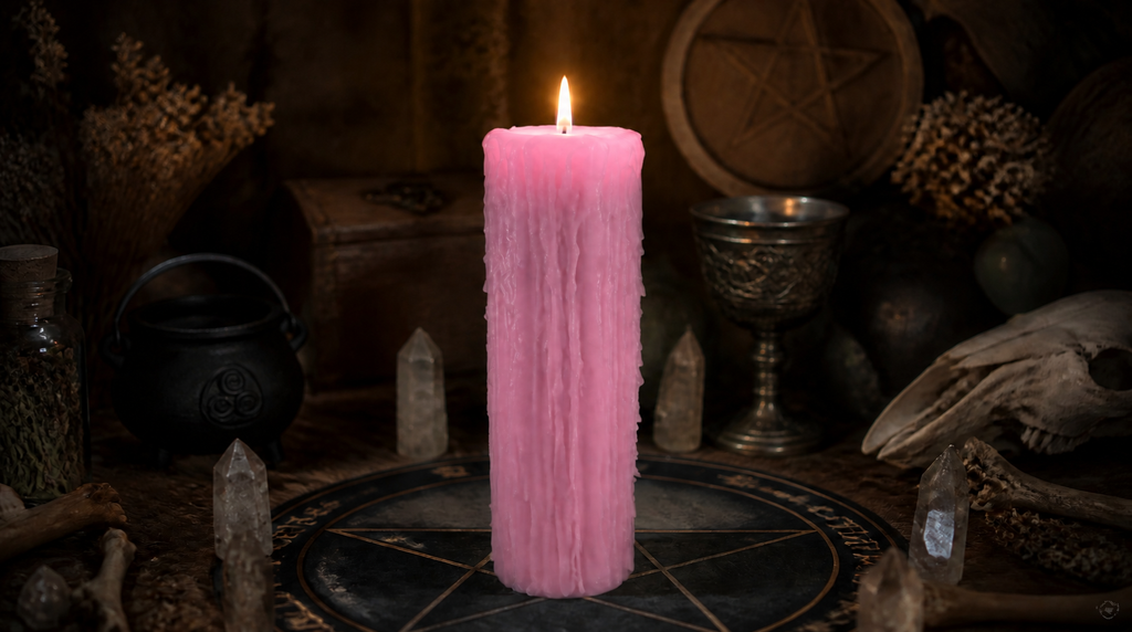 3 x 12 inch - Drippy Pillar Candle | 100% Beeswax