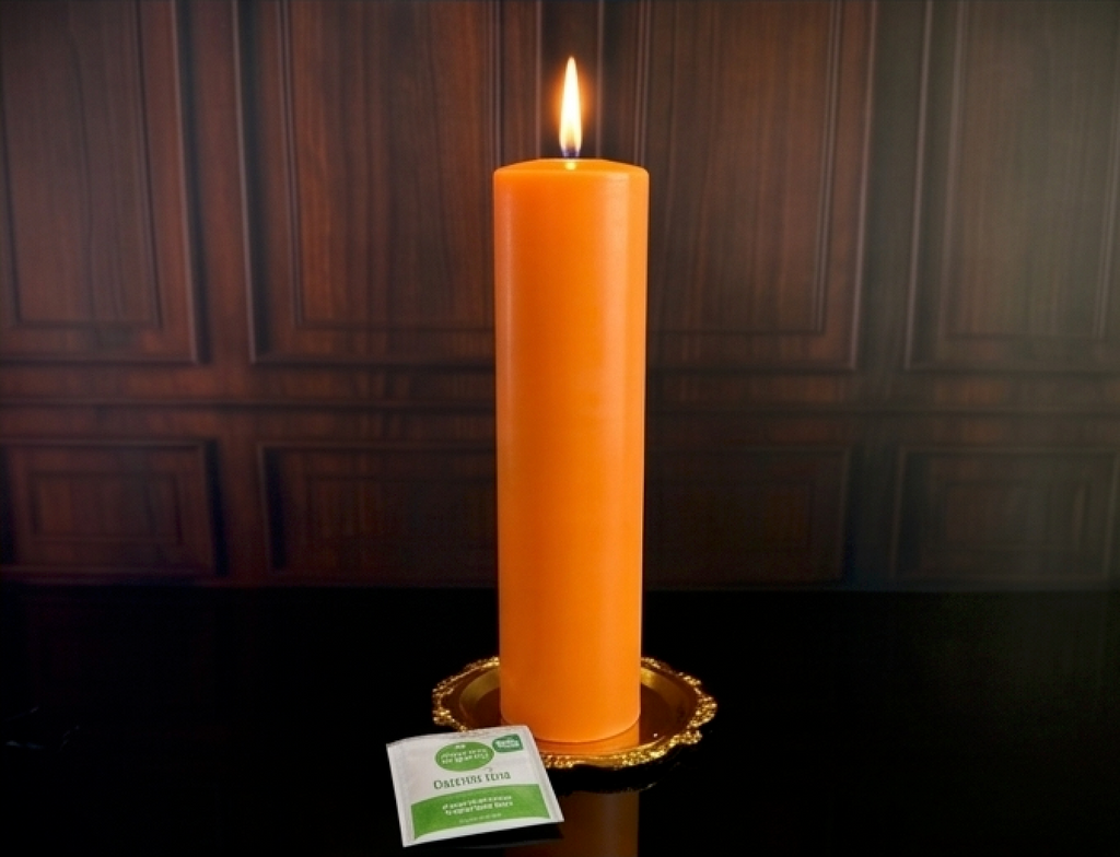 3" Diameter 12” Tall - Organic Beeswax Pillar Candle – Ritual Altar Candle, Luxury Quality, 200 Hour Burn