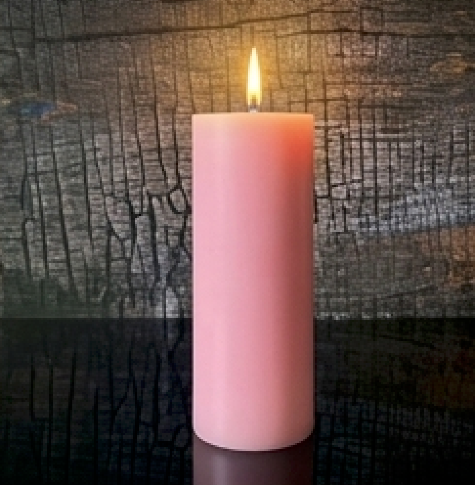 2" Diameter x 6" Tall - Organic Beeswax Pillar Candle – Ritual Altar Candle, Luxury Quality
