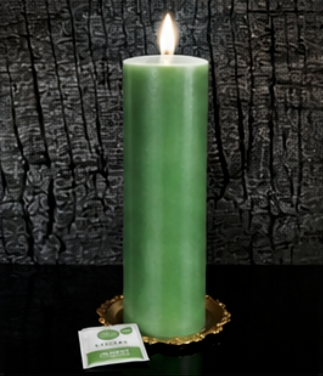 3" Diameter 12” Tall - Organic Beeswax Pillar Candle – Ritual Altar Candle, Luxury Quality, 200 Hour Burn