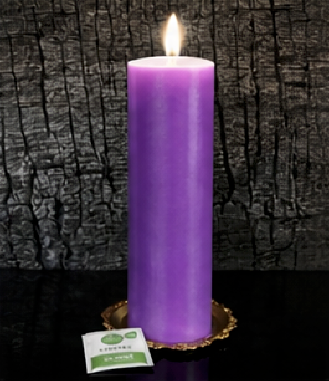 3" Diameter 12” Tall - Organic Beeswax Pillar Candle – Ritual Altar Candle, Luxury Quality, 200 Hour Burn