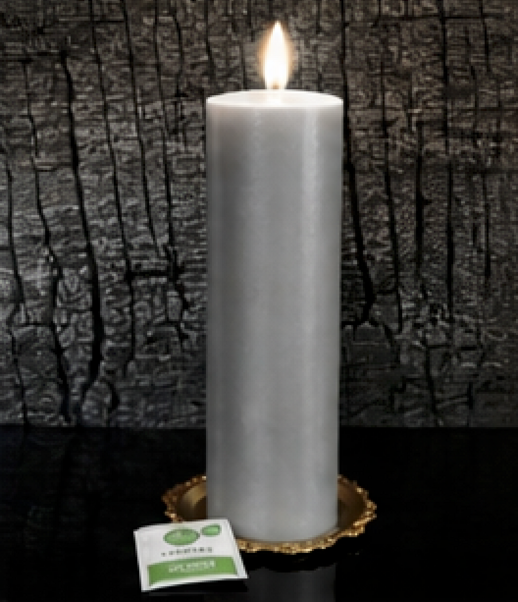 3" Diameter 12” Tall - Organic Beeswax Pillar Candle – Ritual Altar Candle, Luxury Quality, 200 Hour Burn