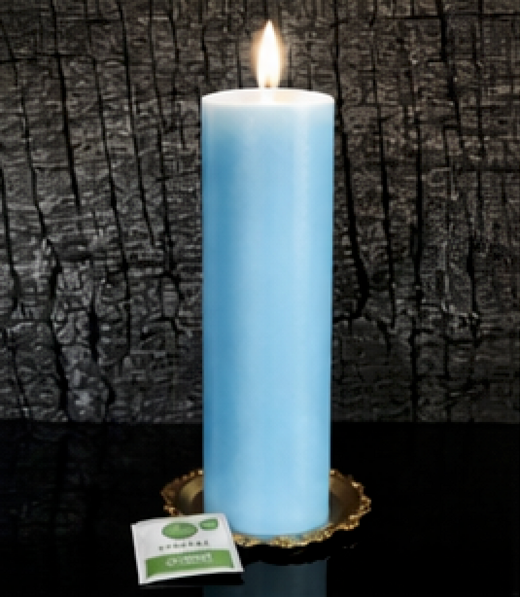 3" Diameter 12” Tall - Organic Beeswax Pillar Candle – Ritual Altar Candle, Luxury Quality, 200 Hour Burn
