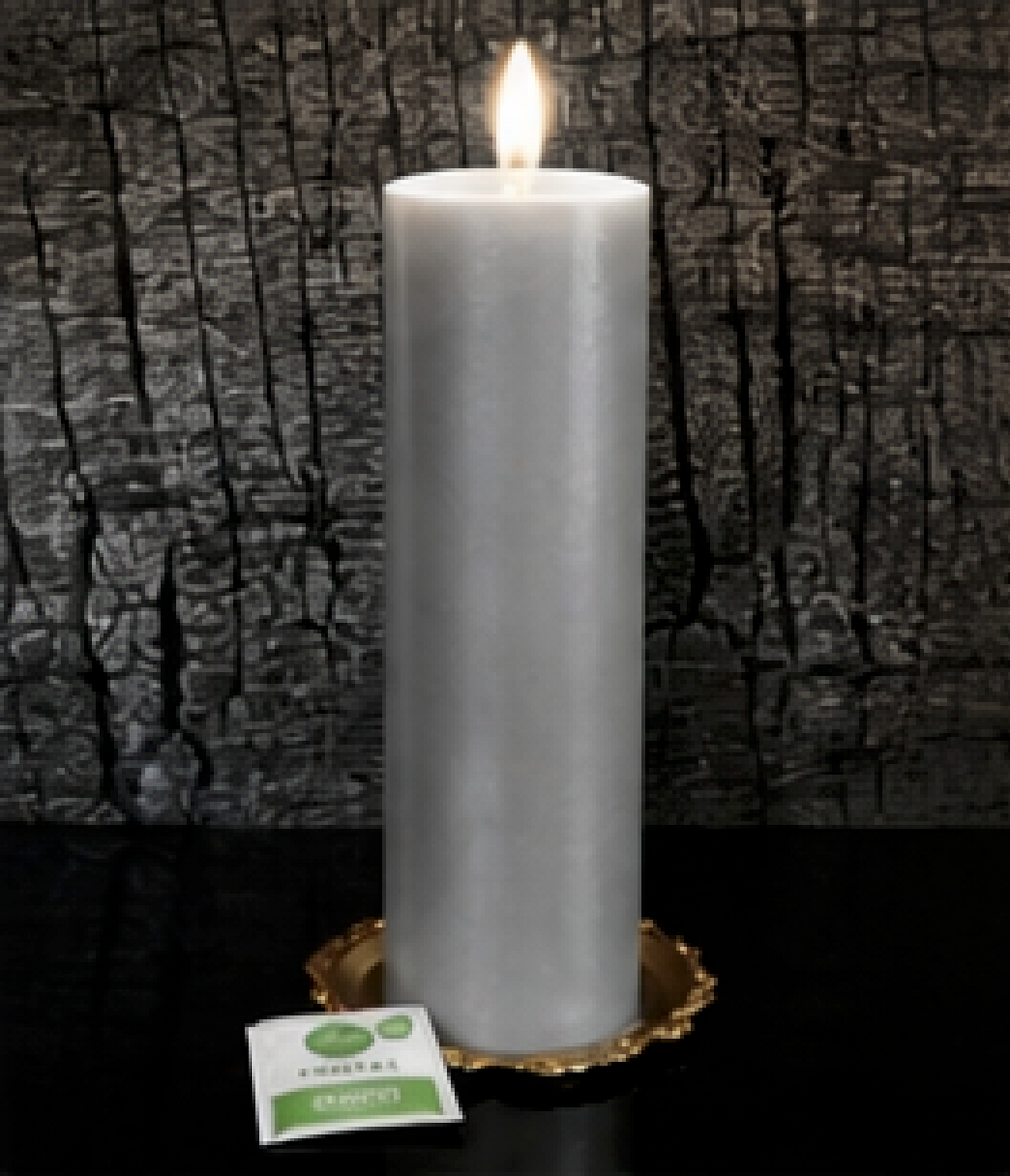 3" Diameter 12” Tall - Organic Beeswax Pillar Candle – Ritual Altar Candle, Luxury Quality, 200 Hour Burn