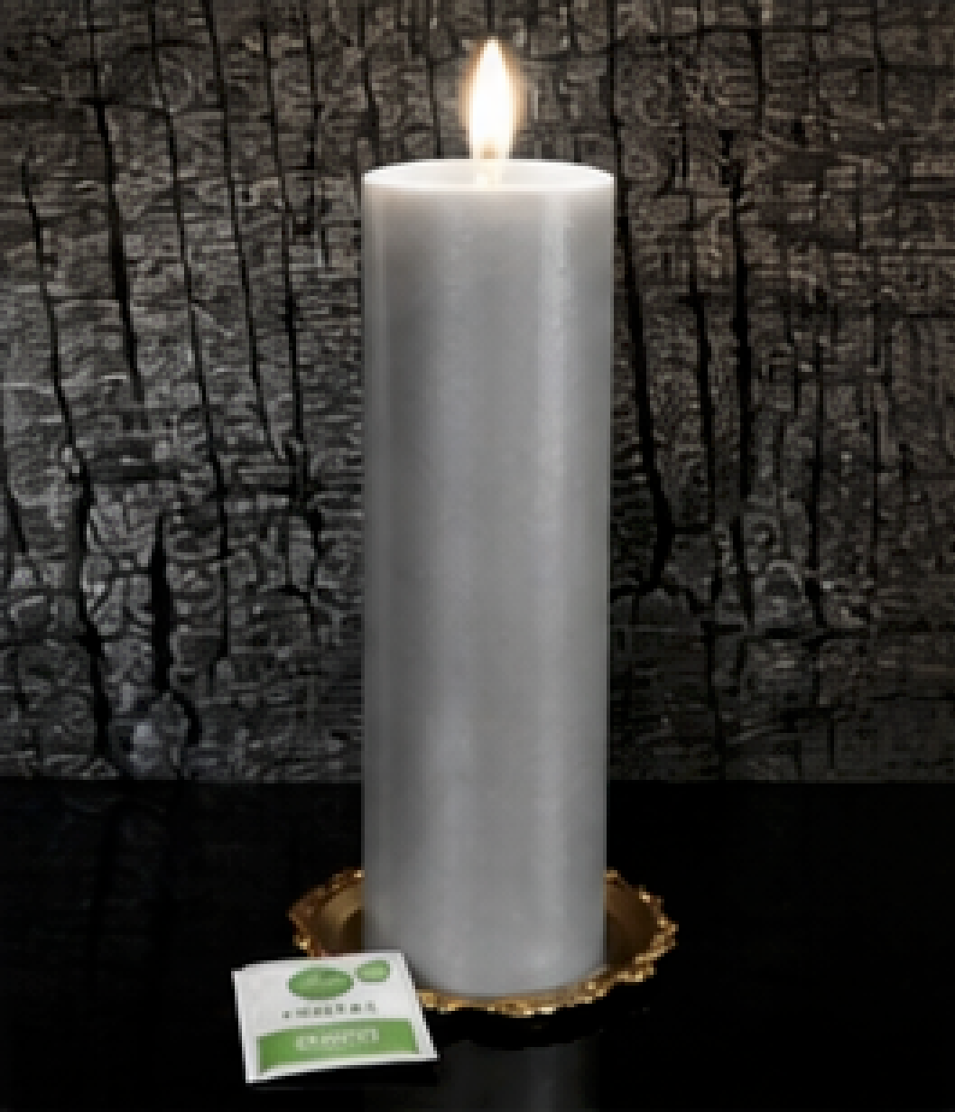3" Diameter 12” Tall - Organic Beeswax Pillar Candle – Ritual Altar Candle, Luxury Quality, 200 Hour Burn