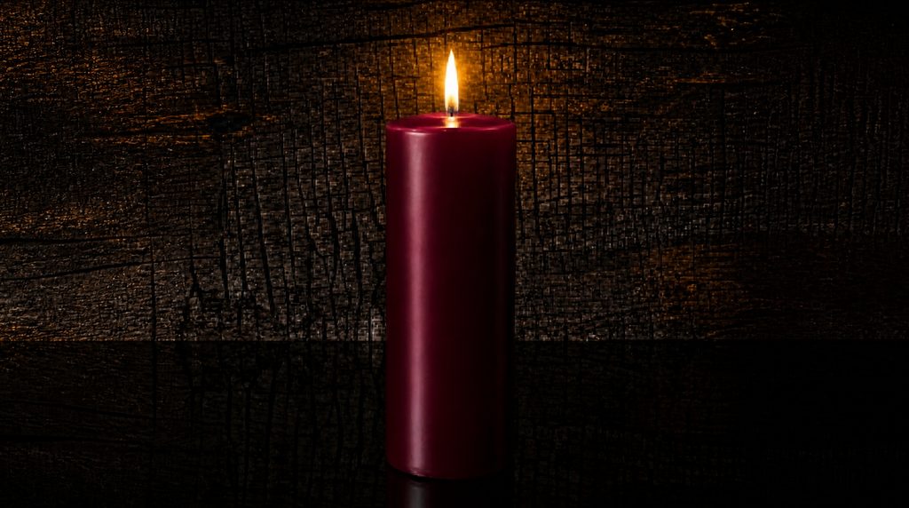 2" Diameter x 6" Tall - Organic Beeswax Pillar Candle – Ritual Altar Candle, Luxury Quality
