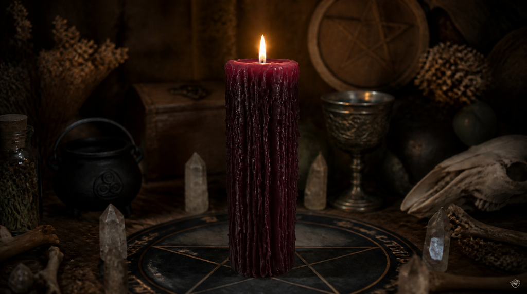 3 x 12 inch - Drippy Pillar Candle | 100% Beeswax