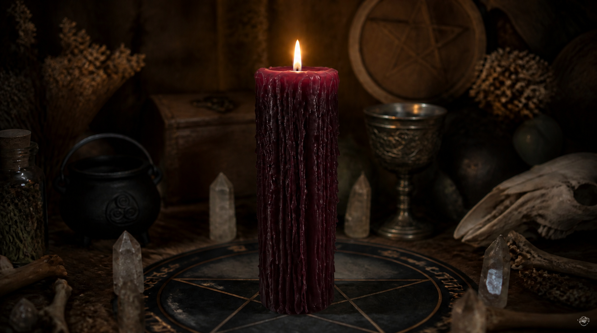 3 x 12 inch - Drippy Pillar Candle | 100% Beeswax