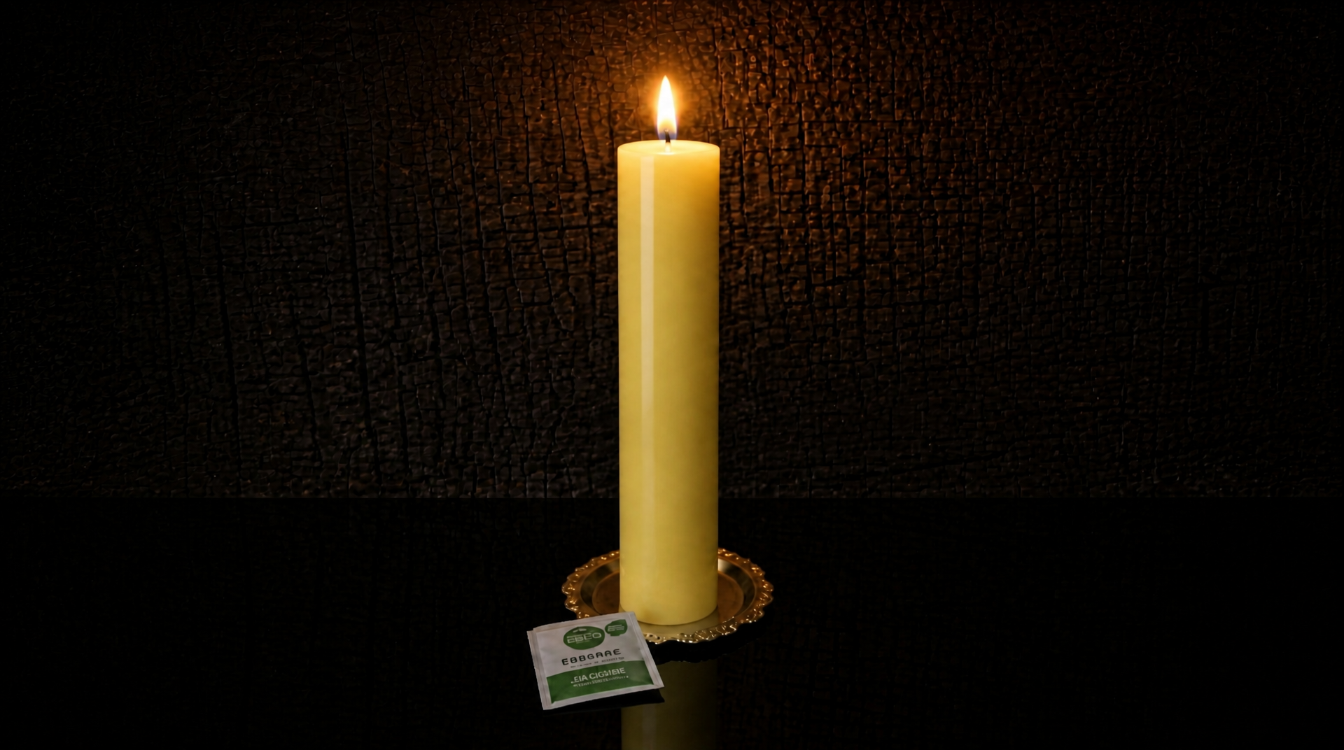 3" Diameter 12” Tall - Organic Beeswax Pillar Candle – Ritual Altar Candle, Luxury Quality, 200 Hour Burn