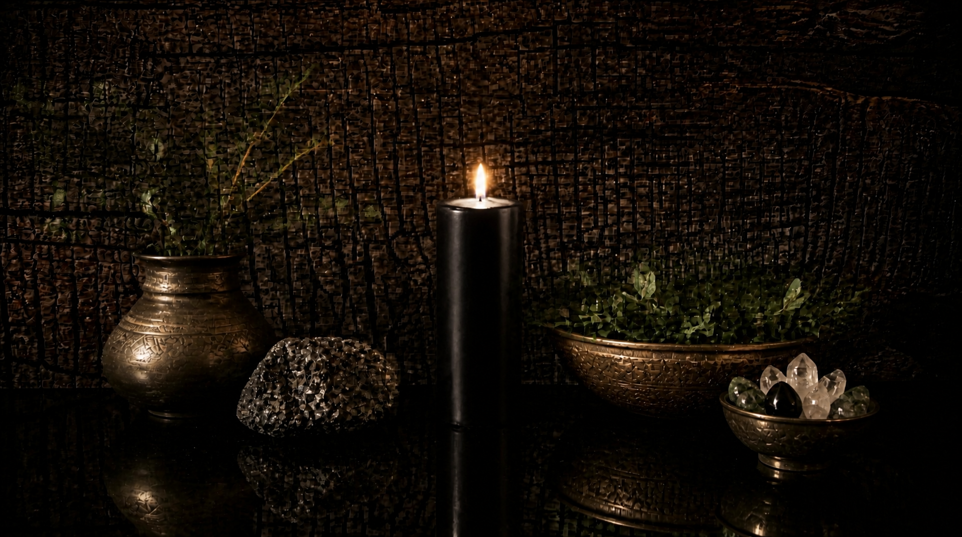 2 x 4 inch Beeswax Pillar Candle