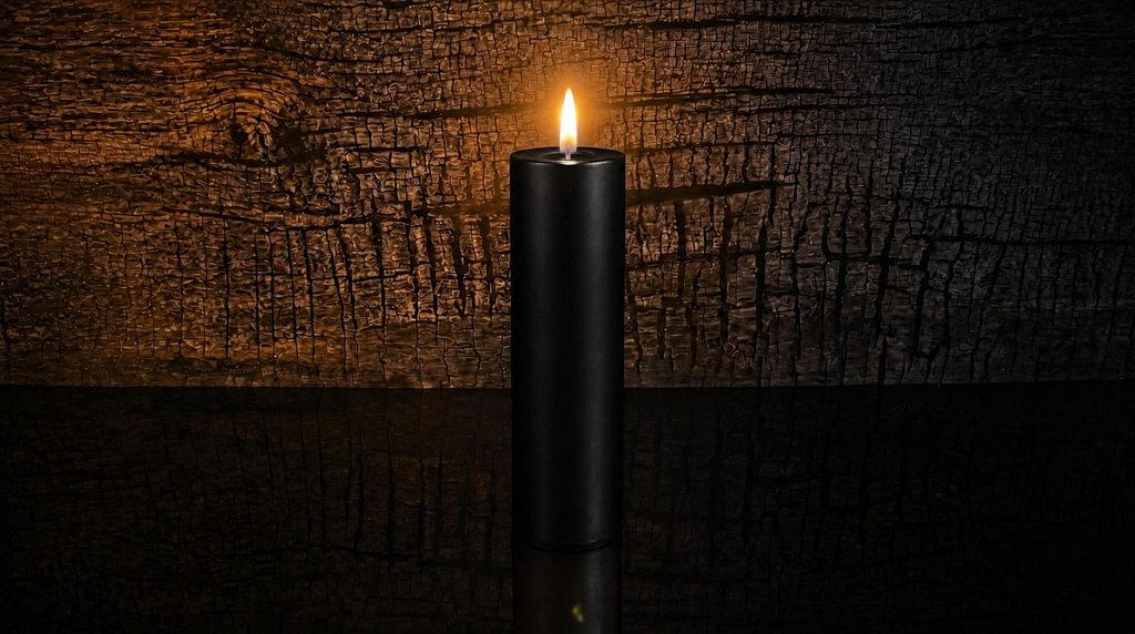 2 x 9 inch Beeswax Pillar Candle