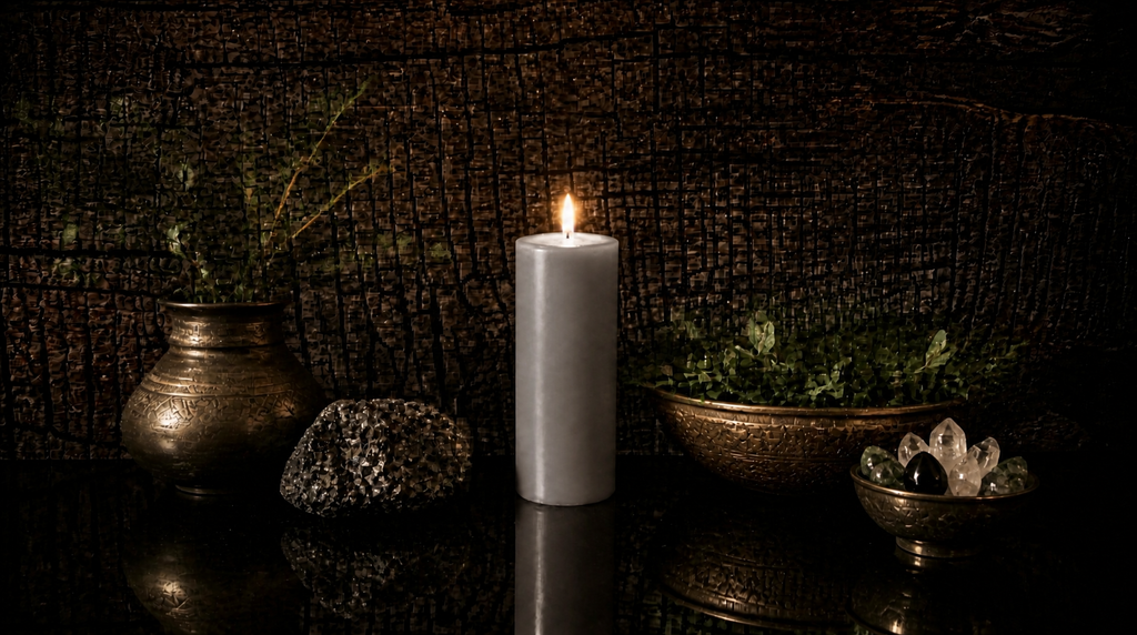 2 x 4 inch Beeswax Pillar Candle
