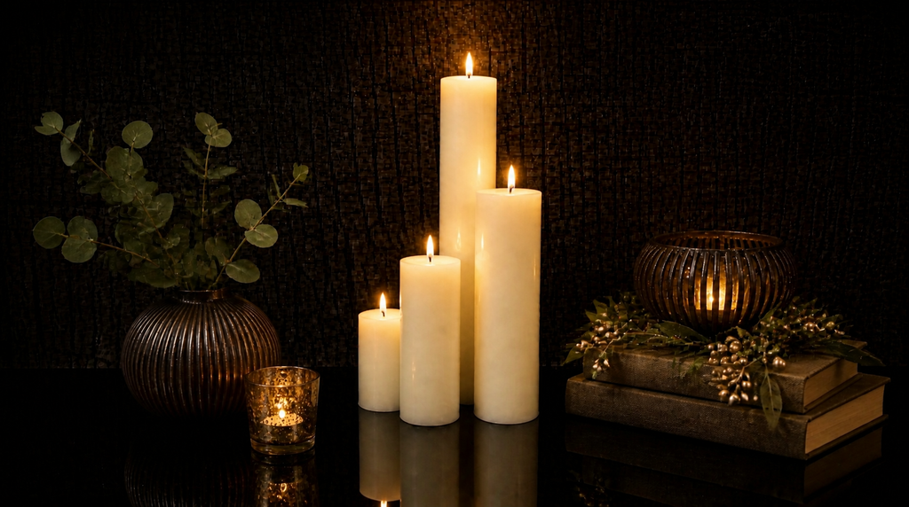 2 inch Pillar Candle Set