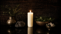 2 x 4 inch Beeswax Pillar Candle