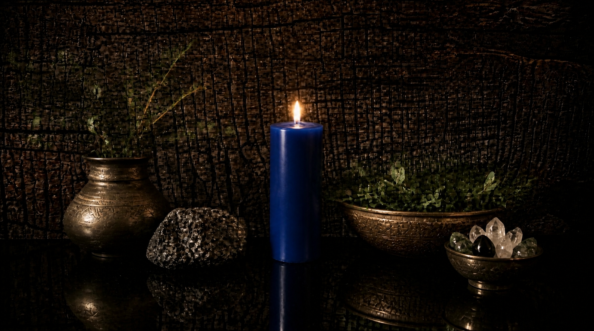 2 x 4 inch Beeswax Pillar Candle