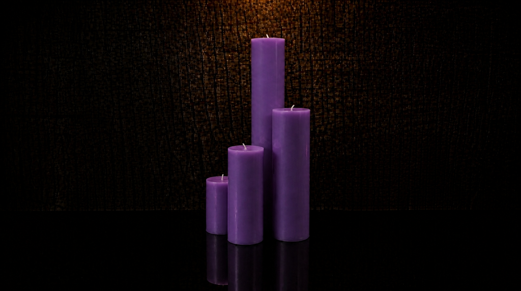 2 inch Pillar Candle Set
