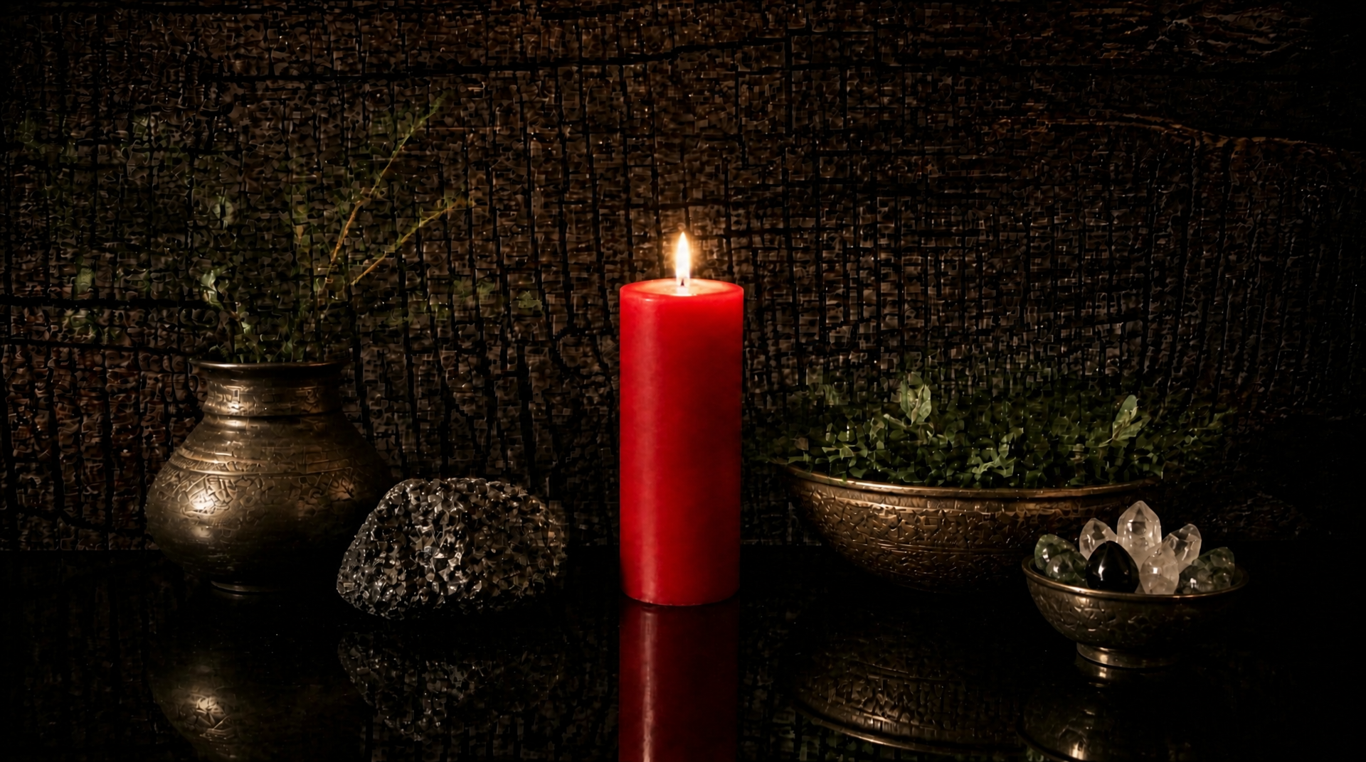 2 x 4 inch Beeswax Pillar Candle