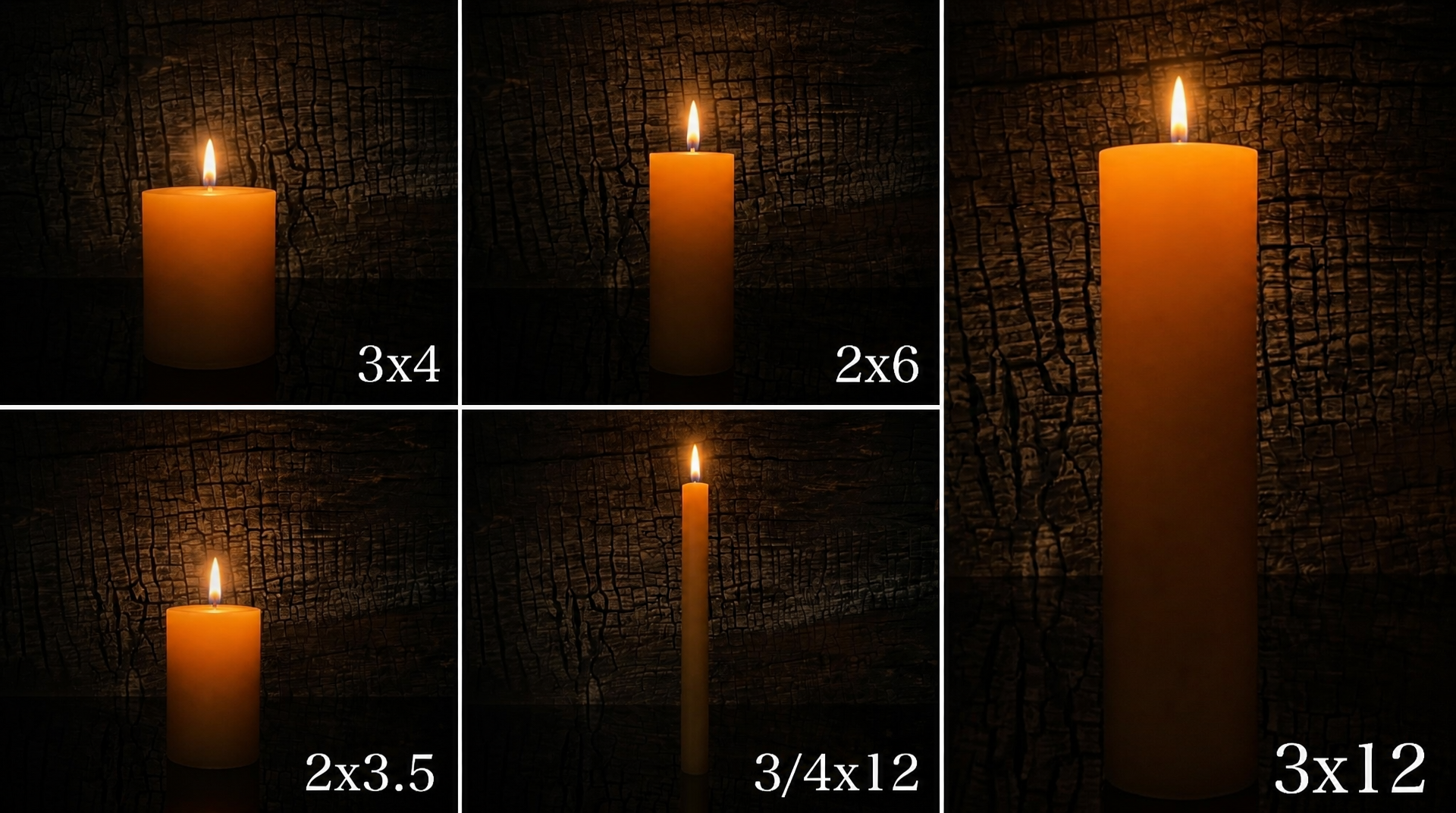 Virgin Beeswax Candles – 100% Pure Raw Hive Wax – Handmade Luxury Pillar Candles for Ritual & Intentional Use